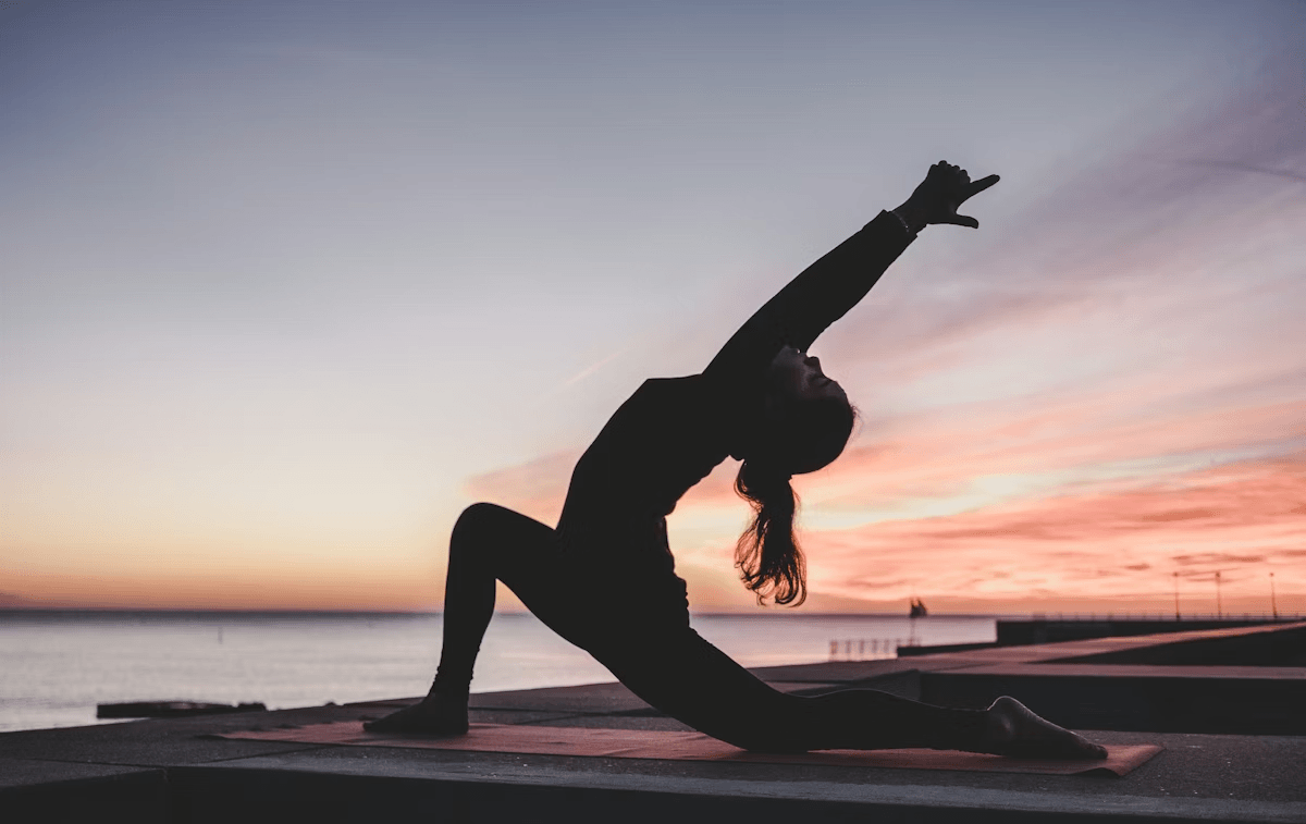 Person practicing mindfulness and self-help exercises | Innerheal App Toolkit Feature